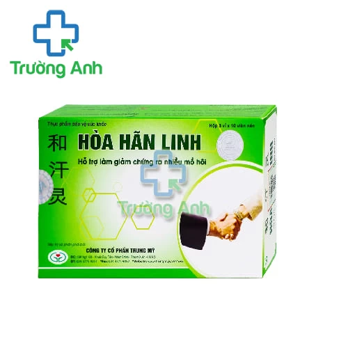 Hòa Hãn Linh - Hỗ trợ điều trị chứng ra nhiều mồ hôi